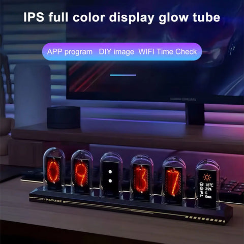 IPS Color Screen Digital Tube Night lights