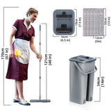 Flat Floor Mop And Bucket Set