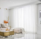 Chiffon Sheer Window Curtains