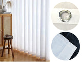 Chiffon Sheer Window Curtains