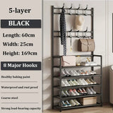 Clothes Hanger Multi-Layer Shoe Rack