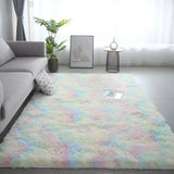 Non-Slip Silk Wool Rug