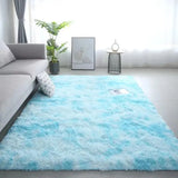 Non-Slip Silk Wool Rug