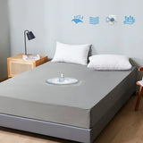 Soft Breathable Mattress Grey Cover