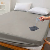 Soft Breathable Mattress Grey Cover