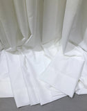 White Tulle Yarn Window Curtains