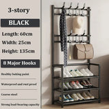 Clothes Hanger Multi-Layer Shoe Rack