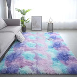 Non-Slip Silk Wool Rug