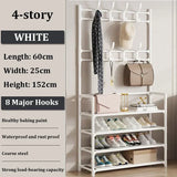 Clothes Hanger Multi-Layer Shoe Rack