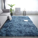 Non-Slip Silk Wool Rug