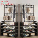 Clothes Hanger Multi-Layer Shoe Rack