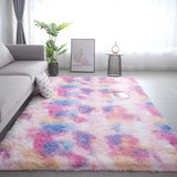 Non-Slip Silk Wool Rug