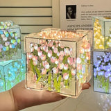 Romantic Tulip Mirror LED Light