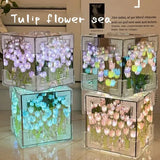 Romantic Tulip Mirror LED Light